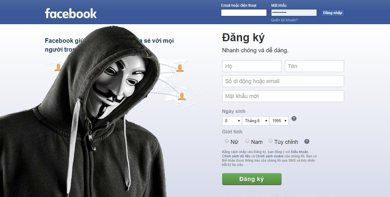 hacker facebook