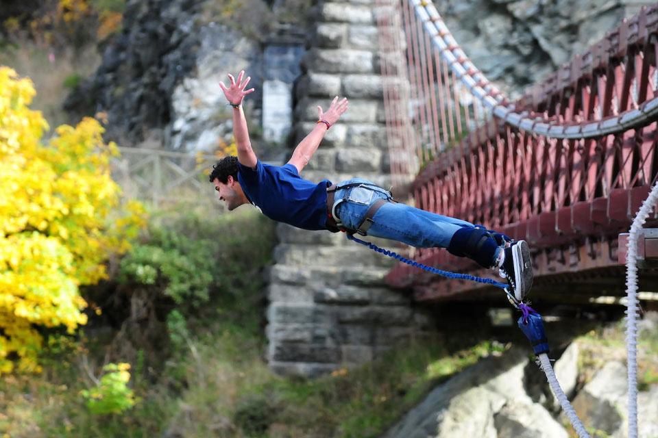 Nhảy bungee, New Zealand