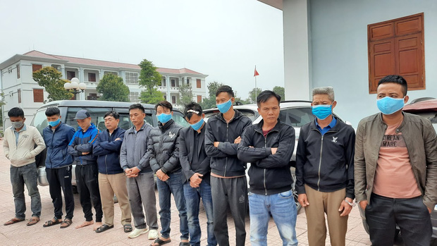 Truy quét ổ nhóm bắt hàng chục con bạc đá gà ăn tiền ở huyện Yên Thành